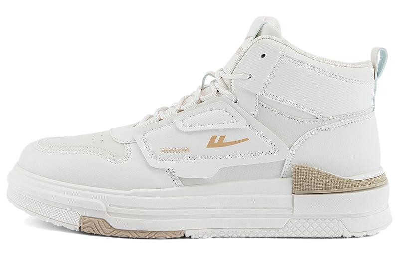 Buy Warrior Classic High 'Beige Color-Block' - Kasut Tinggi Beige Warna Blok WXY(S)-1986Z01