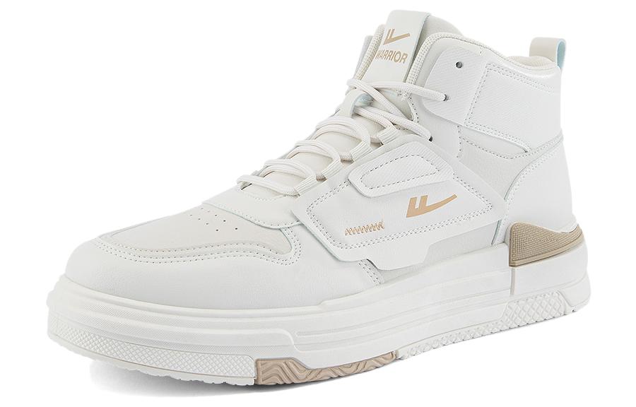 Order Warrior Classic High 'Beige Color-Block' - Kasut Tinggi Beige Warna Blok WXY(S)-1986Z01