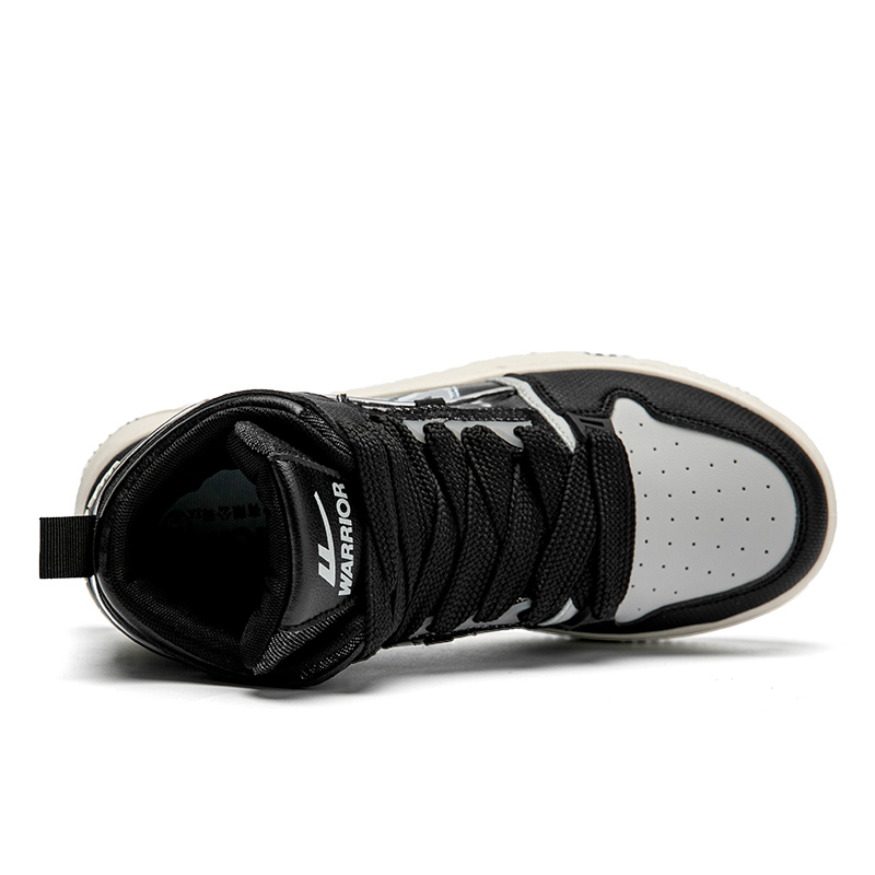 Warrior Classic High 'Graffiti Patchwork Black Grey' 圖 4