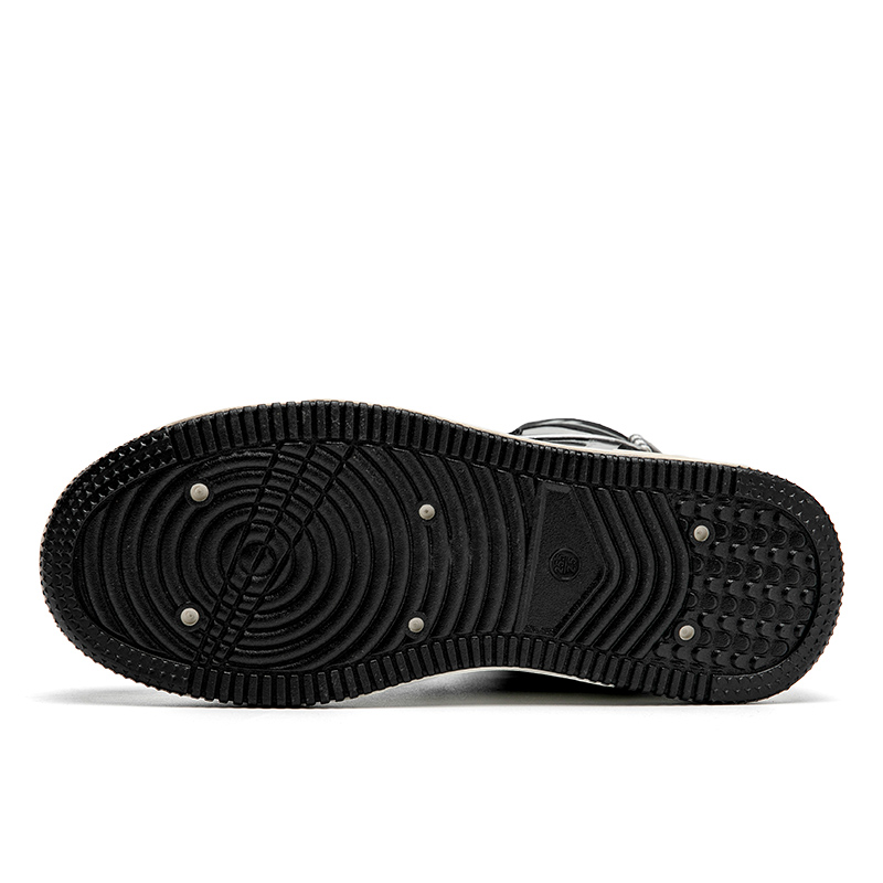 Warrior Classic High 'Graffiti Patchwork Black Grey' 圖 6