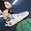 Details for Warrior Classic High-Top Basketball 'Grafiti Putih Hitam Emas' WXY-F282C03
