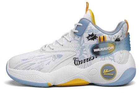 Kasut Bola Keranjang High-Top Warrior Classic 'Graffiti Putih Biru Muda' WXY-F282C01 Buy Kasut Bola Keranjang High-Top Warrior Classic 'Graffiti Putih Biru Muda' WXY-F282C01