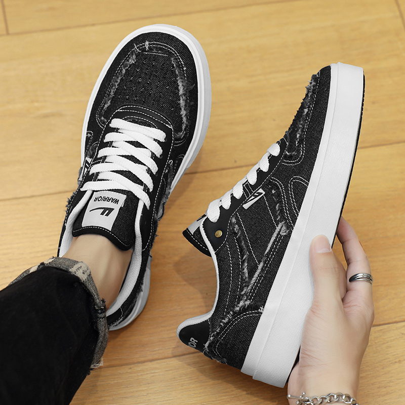 Warrior Classic Low-Top Canvas 'Black' 圖 12