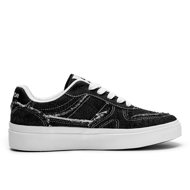 Warrior Classic Low-Top Canvas 'Black' 圖 2