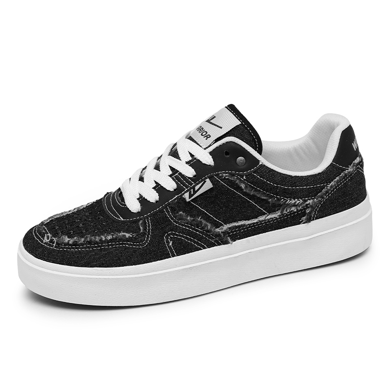 Warrior Classic Low-Top Canvas 'Black' 圖 3