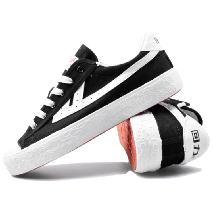 Warrior Classic Low 'Auspicious Clouds White Black' 圖 4