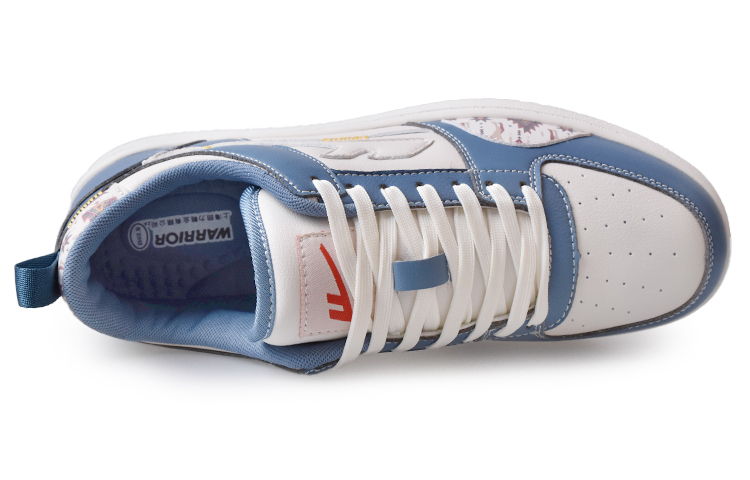 Warrior Classic Low 'Beige Blue' 圖 3