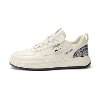 Warrior Classic Low 'Beige Deep Blue'
