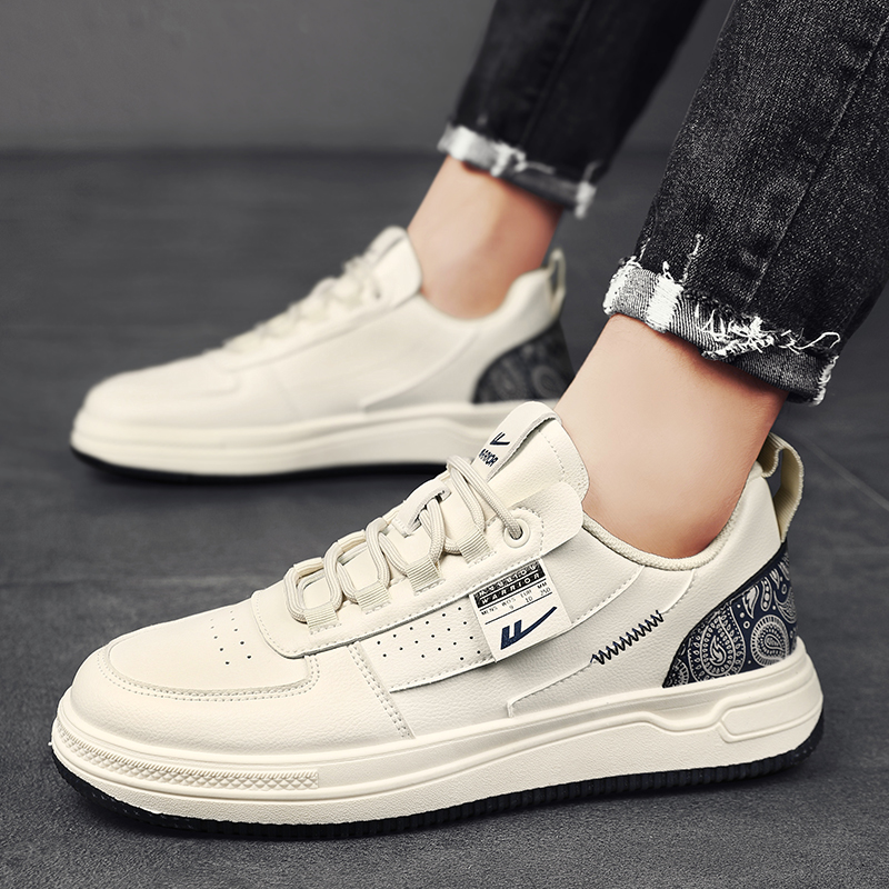 Warrior Classic Low 'Beige Deep Blue' 圖 3