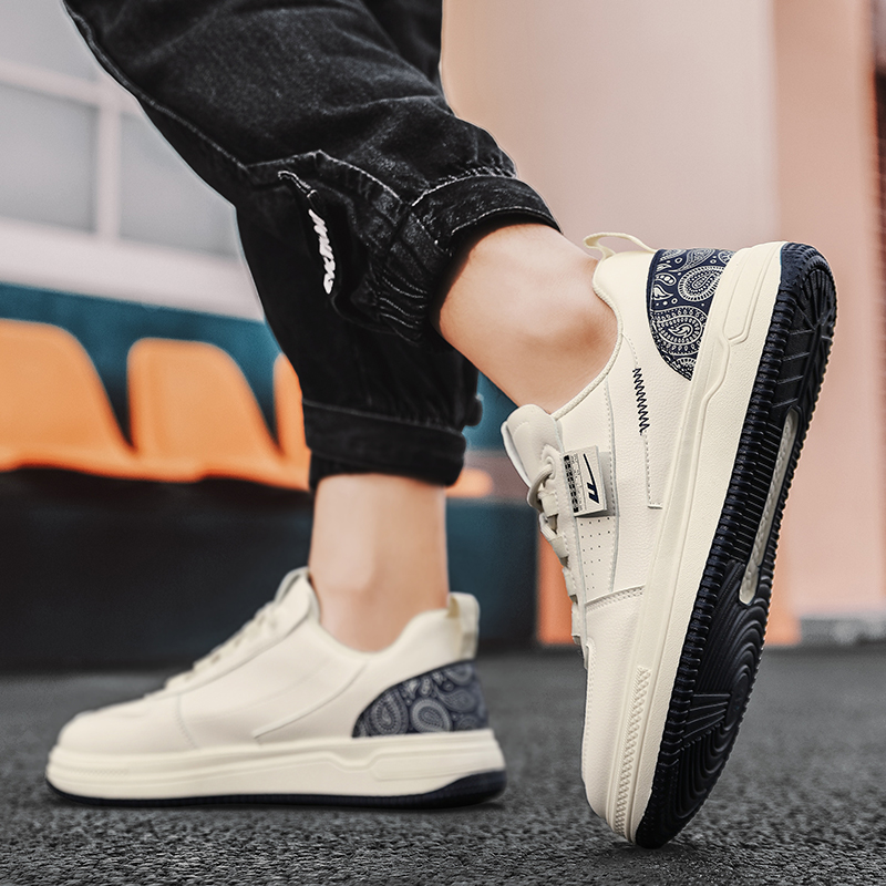 Warrior Classic Low 'Beige Deep Blue' 圖 6