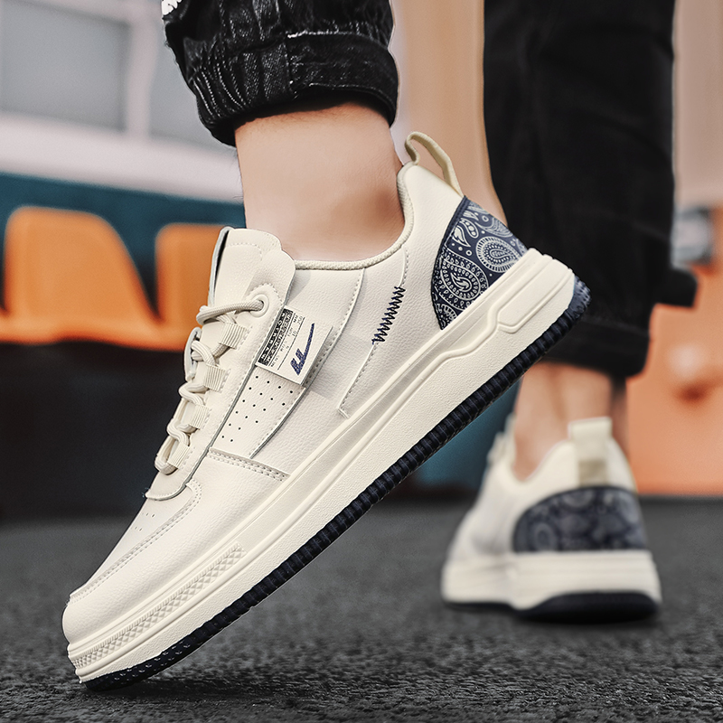 Warrior Classic Low 'Beige Deep Blue' 圖 7