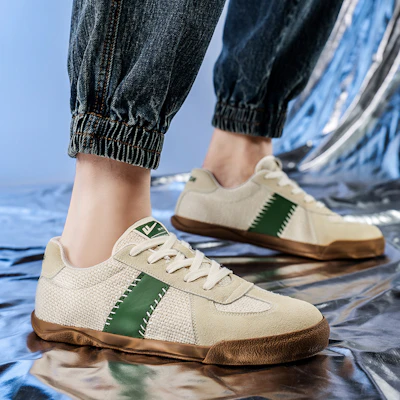 Warrior Classic Low 'Beige Hijau' Sneakers WXY-F257G02 9