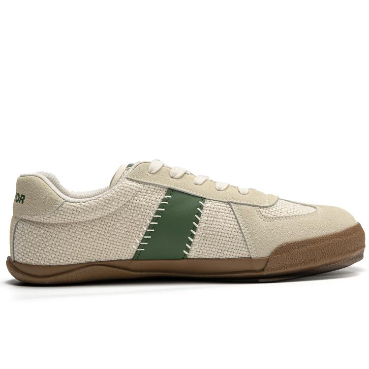 Lookbook Warrior Classic Low 'Beige Hijau' Sneakers WXY-F257G02