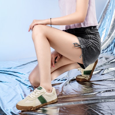 Warrior Classic Low 'Beige Green' WXY-F257G02 2