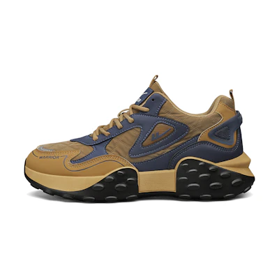 Warrior Classic Low 'Beige Navy'