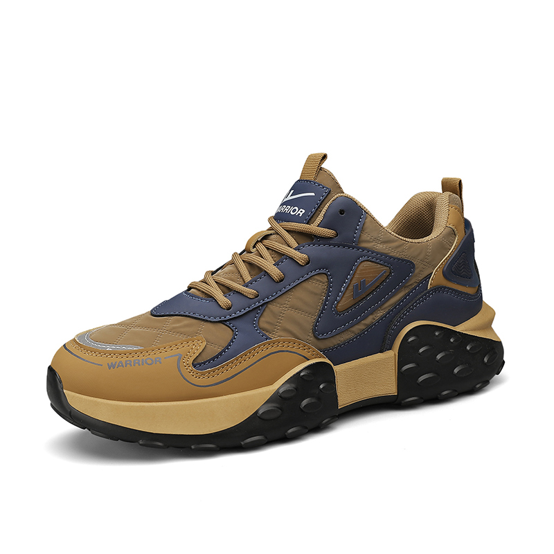 Order Warrior Classic Low 'Beige Navy' Sepatu Sneakers WXY-F536C03