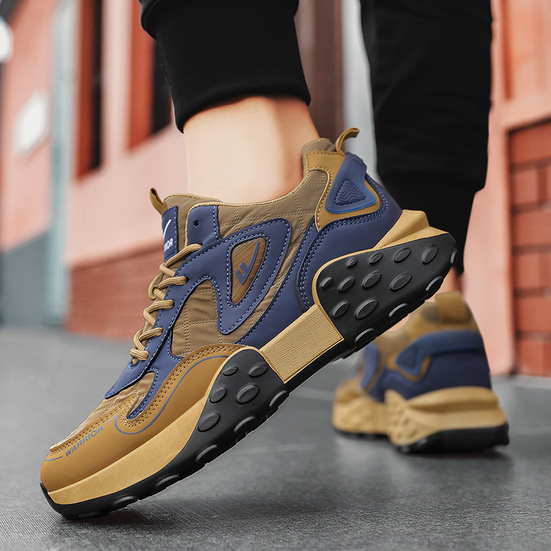 Sizing Warrior Classic Low 'Beige Navy' Sepatu Sneakers WXY-F536C03