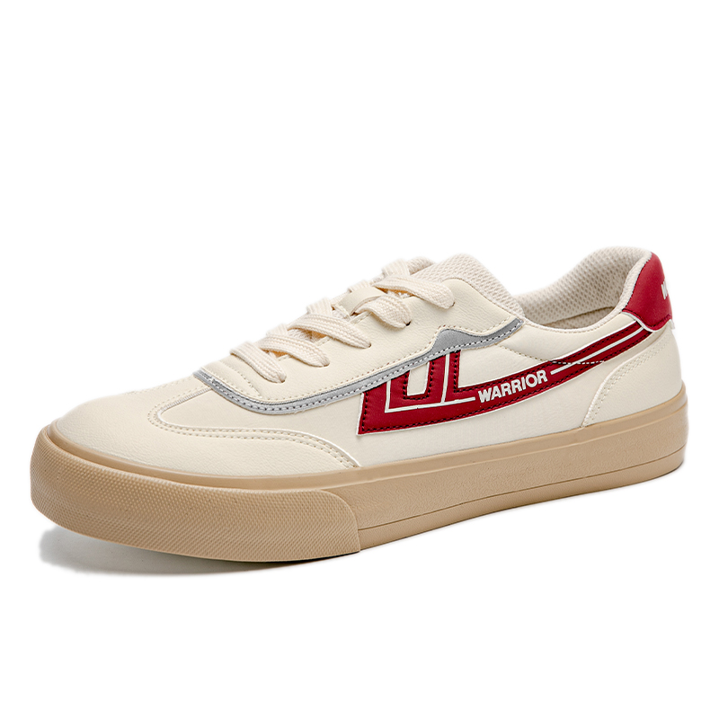 Lookbook 戰士回力 經典百搭 耐磨透氣防滑 低幫 生活休閒鞋 男女同款 米紅卡其