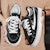 Warrior Classic Low 'Hitam dan Putih' WXY-C978G03