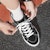 Warrior Classic Low 'Hitam dan Putih' WXY-C978G03