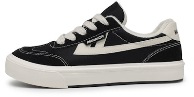 Warrior Classic Low 'Black Beige Retro Patchwork' WBX-323G04 Warrior Classic Low 'Black Beige Retro Patchwork' WBX-323G04