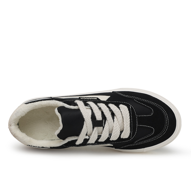Shop Warrior Classic Low 'Negro Beige Retro Patchwork' WBX-323G04
