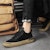Warrior Classic Low 'Black Comfort' Kasut Lelaki Hitam Selesa WXY(S)-1190N02