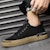 Warrior Classic Low 'Black Comfort' Kasut Lelaki Hitam Selesa WXY(S)-1190N02
