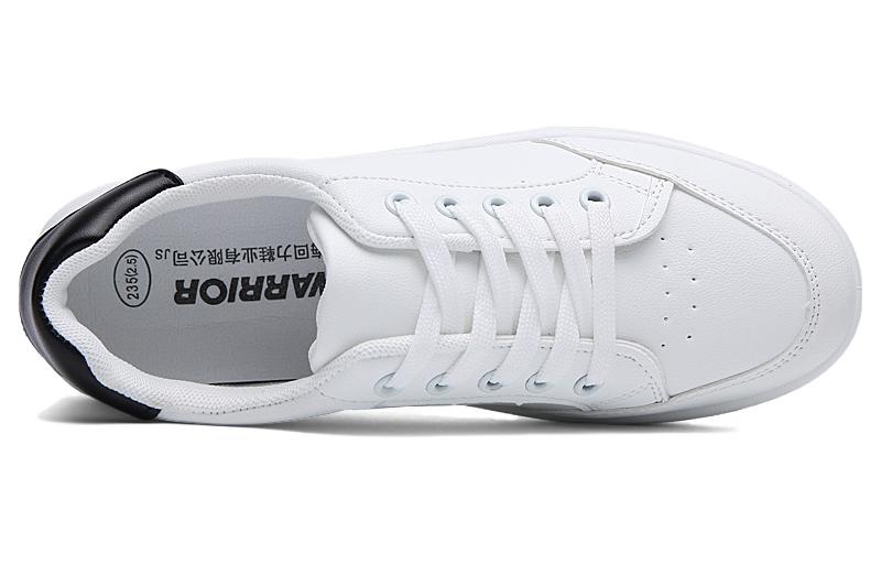 Lookbook Warrior Classic Low 'Black White' WBN(JS)-021001