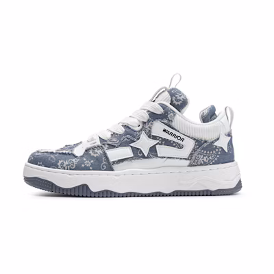 Warrior Classic Low 'Denim Blue Clouds'