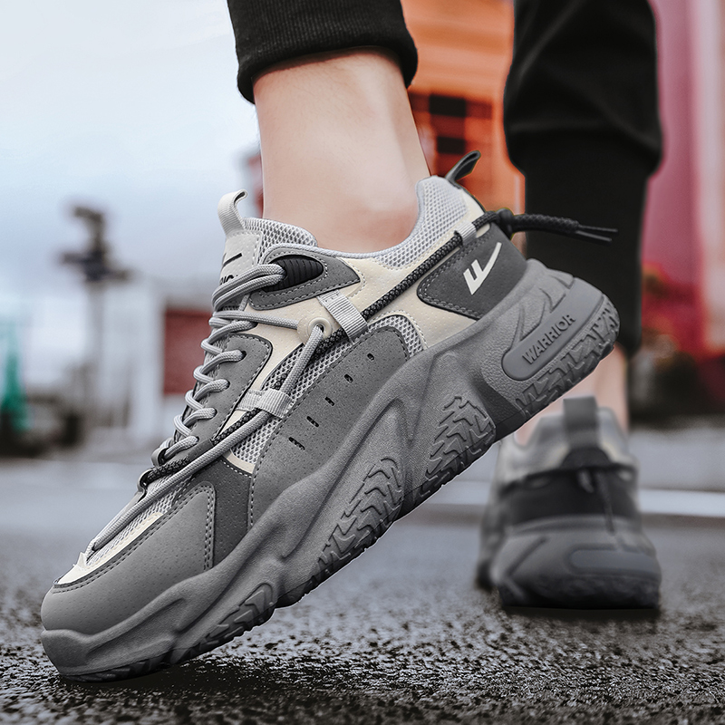 Cheap 워리어 클래식 로우 '그레이 아빠 슈즈' (70 characters) WXY(S)-1701N02