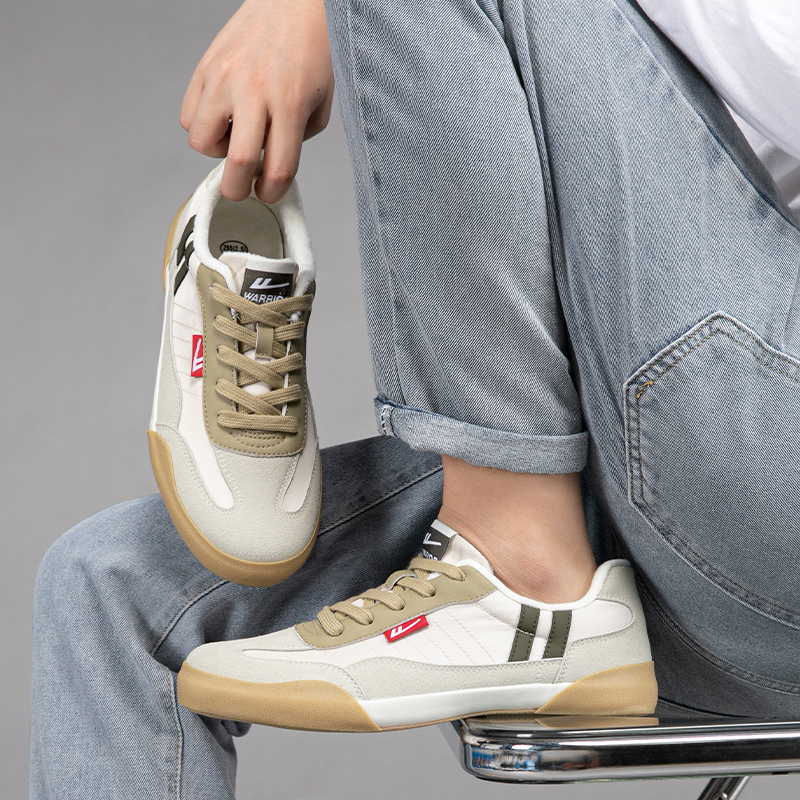 Warrior Classic Low 'Retro Beige Green' 圖 10