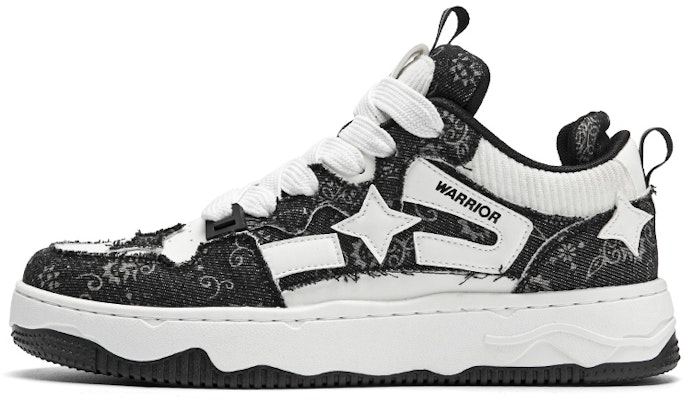 戰士回力 星星雲朵 潮流 厚底百搭休閒 防滑耐磨 低幫 板鞋 男女同款 黑白 Buy 戰士回力 星星雲朵 潮流 厚底百搭休閒 防滑耐磨 低幫 板鞋 男女同款 黑白