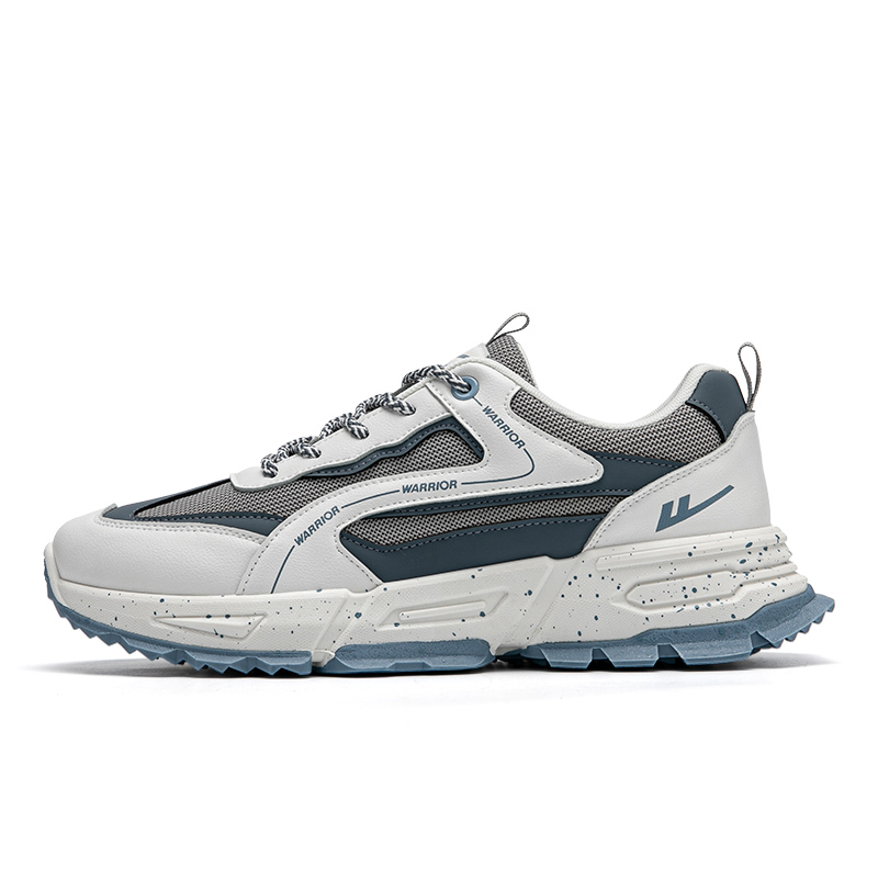 Warrior Classic Low 'White Grey Blue'