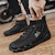 Warrior Classic Mid-Top 'Hitam Pekat' WXY-F648C03