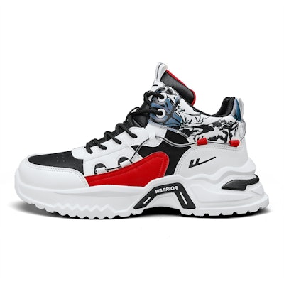 Warrior Classic Mid 'Black White Red' WXY-G085N03 Buy Warrior Classic Mid 'Black White Red' WXY-G085N03