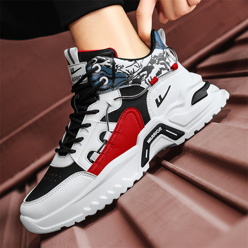 Sizing Warrior Classic Mid 'Black White Red' WXY-G085N03