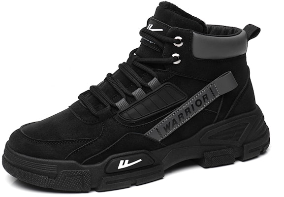 Warrior Classic Retro 'Boot Martin Berlapis Bulu Hitam' WBX-249N02 Order Warrior Classic Retro 'Boot Martin Berlapis Bulu Hitam' WBX-249N02