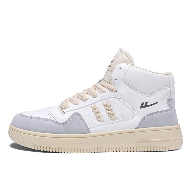 Warrior Classic Retro High-Top 'White Grey' WXY(S)-1567M01