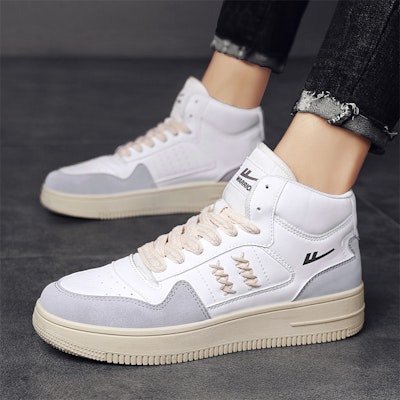 Warrior Classic Retro High-Top 'White Grey' WXY(S)-1567M01 4