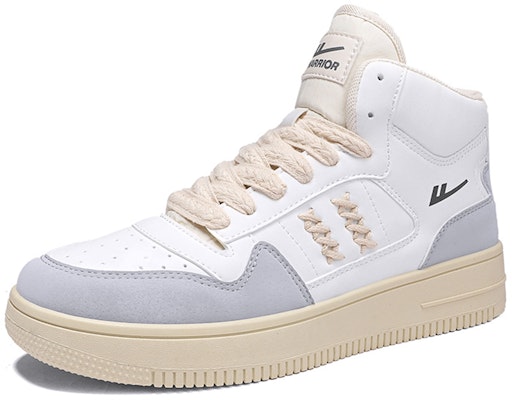 Warrior Classic Retro High-Top 'White Grey' WXY(S)-1567M01 Lookbook Warrior Classic Retro High-Top 'White Grey' WXY(S)-1567M01