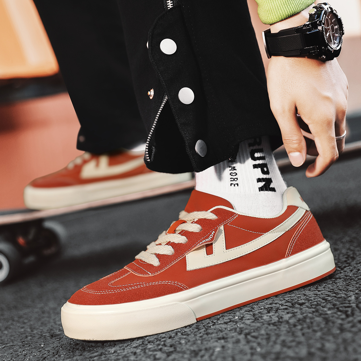 Warrior Cloud Sailing Series Low 'Rust Red' 圖 9