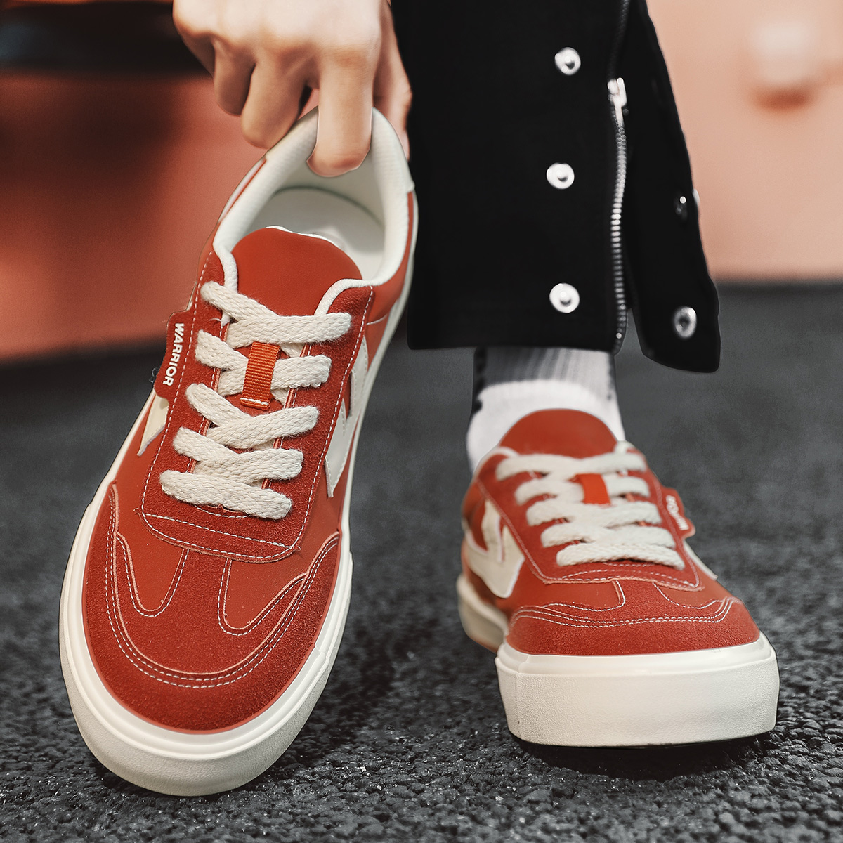 Warrior Cloud Sailing Series Low 'Rust Red' 圖 10