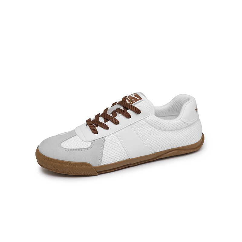 Warrior Fashion Trend Low-Top Sneakers 'White Grey' 'Patchwork Versatile' 圖 3