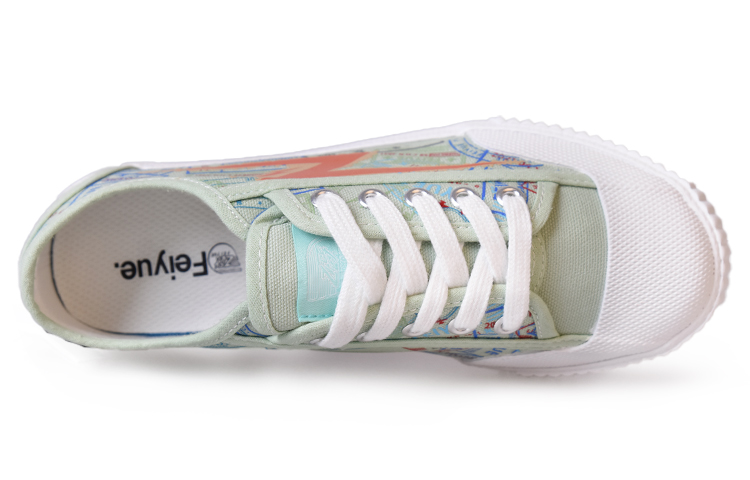 Lookbook Warrior Feiyue x 'Kanvas Fashion Retro Hijau' FXY-484TC02