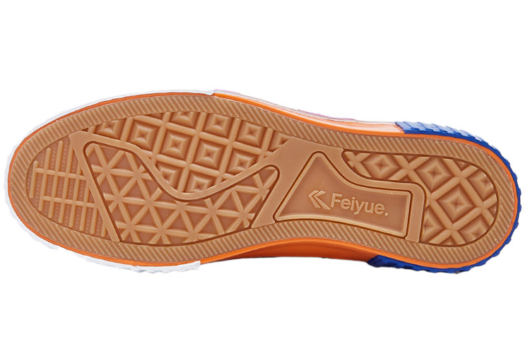 Warrior Feiyue High-Top Canvas 'Black Purple' 圖 5