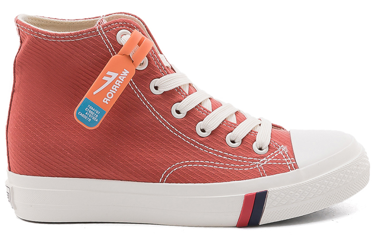 Warrior Hi-Top Casual 'Red' 圖 2