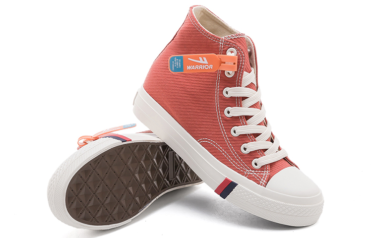 Warrior Hi-Top Casual 'Red' 圖 6
