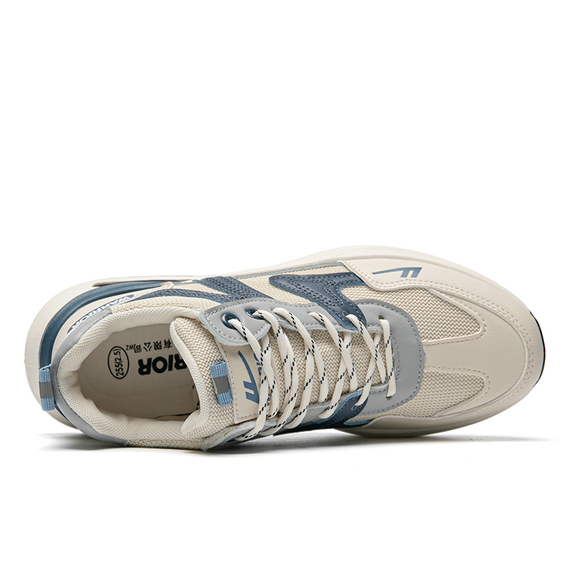 Warrior High-Top 'Beige Blue' 圖 4