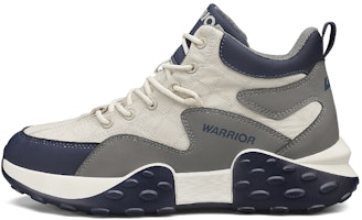 Warrior High-Top 'Beige Deep Blue Grey' WXY-F828C01 Warrior High-Top 'Beige Deep Blue Grey' WXY-F828C01